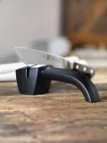 Точилка для ножей Zwilling Twin Sharp, пластик, 16,5 4,8 7 см, чёрная — фото 3