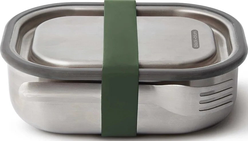 Контейнер пищевой Black+Blum Box Appetit, 600 мл, силикон, зелёный