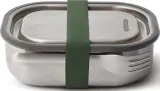 Контейнер пищевой Black+Blum Box Appetit, 600 мл, силикон, зелёный — фото 1