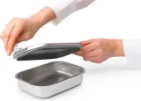 Контейнер пищевой Brabantia Make Take, нержавеющая сталь, серебристый · арт. fabr 203589 — фото 5