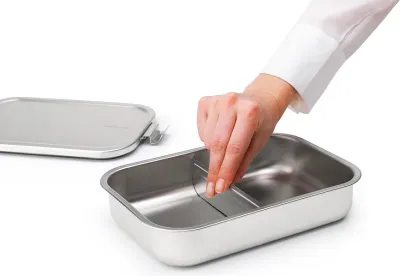 Контейнер пищевой Brabantia Make Take, нержавеющая сталь, серебристый · арт. fabr 203800