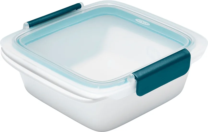 Контейнер пищевой Oxo Prep Go, 1000 мл, силикон, синий