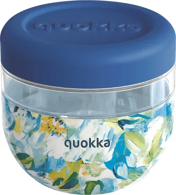 Контейнер пищевой Quokka Bubble, 770 мл, пищевой пластик, синий