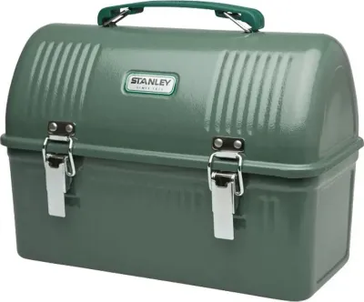 Контейнер пищевой Stanley Classic, 9500 мл, нержавеющая сталь, зелёный