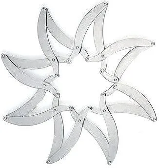 Подставка под горячее Alessi Augh!, нержавеющая сталь, 24 см