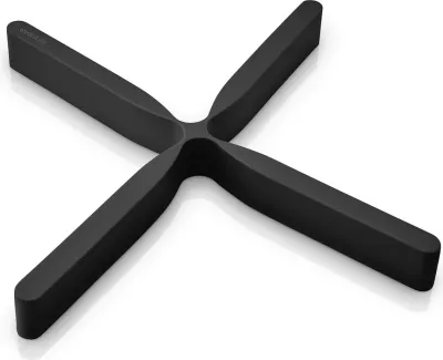 Подставка под горячее Eva Solo Flex Trivet, силикон, 0 21 см, чёрная
