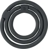 Подставка под горячее Rig-Tig Circles potrojna, силикон, 13 см, чёрная — фото 1