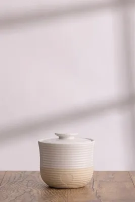 Банка для хранения Mason Cash Rustic Charm, 700 мл, каменная керамика, бежевая