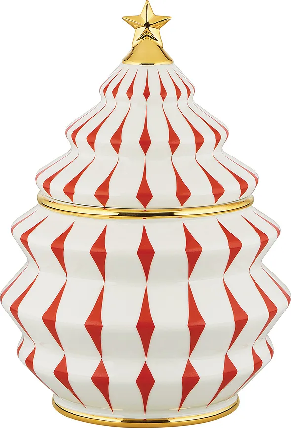 Банка для хранения Alessi Delight, 2100 мл, фарфор, белая
