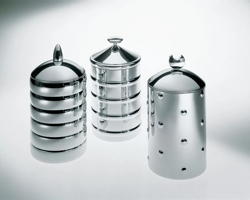 Банка для хранения Alessi Kalisto 1, 1140 мл, нержавеющая сталь