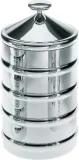 Банка для хранения Alessi Kalisto 3, 1140 мл, нержавеющая сталь — фото 2