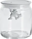 Банка для хранения a di alessi gianni achromatics, стекло · арт. fabr amdr06 b — фото 1