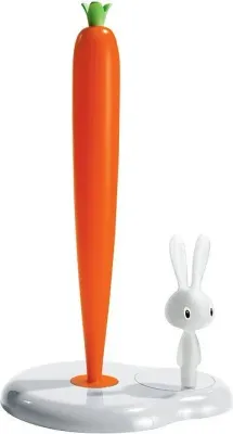 Диспенсер для бумажных полотенец a di alessi bunny carrot, пластик · арт. fabr ASG42 W