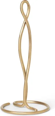 Диспенсер для бумажных полотенец Ferm Living Curvature, латунь, золотистый