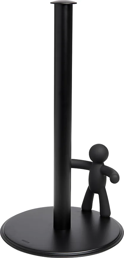 Диспенсер для бумажных полотенец Umbra Buddy, нержавеющая сталь, чёрный