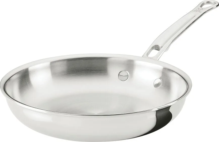 Сковорода Hestan Probond Luxe, 22 см, нержавеющая сталь, антипригарное покрытие, серебристая