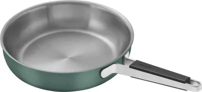 Сковорода Zwilling Pure, 28 см, нержавеющая сталь, антипригарное покрытие, зелёная