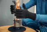 Набор кухонных рукавиц Hoefats grillowe Aramid, 2 шт., хлопок, 33 16 см, чёрная — фото 1