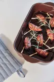 Набор прихваток OYOY Striped, 2 шт., хлопок, 23 15 см, синяя — фото 1