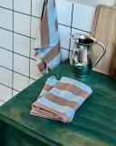 Набор кухонных полотенец House Doctor HDCook, 3 шт., хлопок, 75 55 см, синее — фото 3