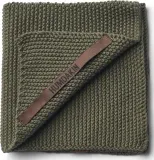 Полотенце кухонное Humdakin Knitted, хлопок, 28 28 см, зелёное — фото 1