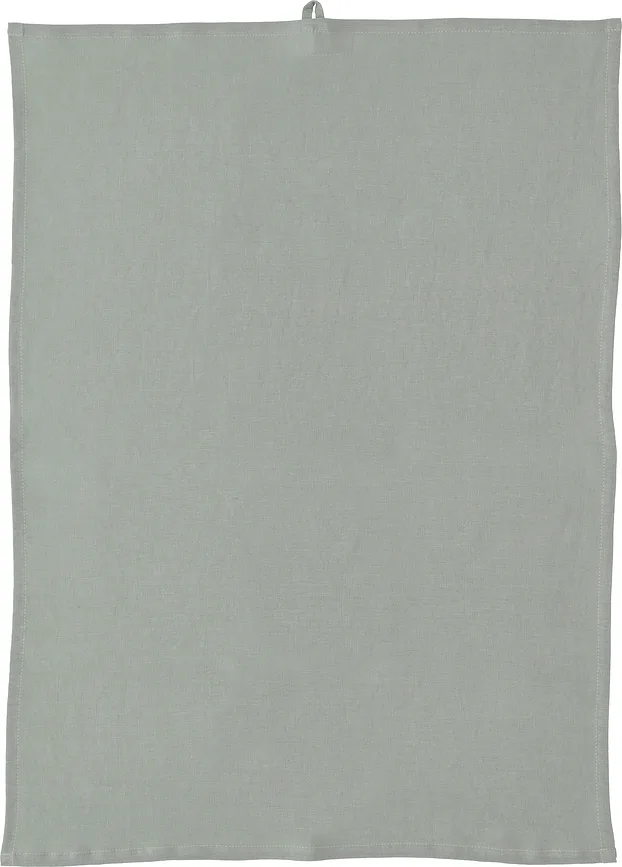 Полотенце кухонное S dahl Pure Linen, лён, 70 50 см, зелёное