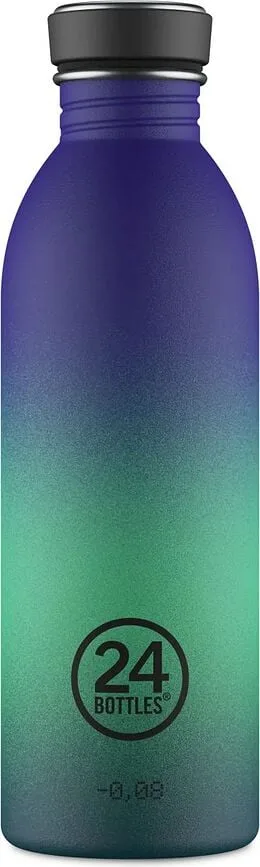 Бутылка для воды 24Bottles Urban Bottle Borealis, 500 мл, силикон, разноцветная