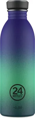 Бутылка для воды 24Bottles Urban Bottle Borealis, 500 мл, силикон, разноцветная