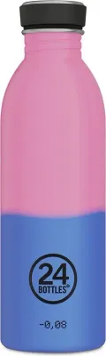 Бутылка для воды 24Bottles Urban Bottle Reactive, 500 мл, силикон, розовая