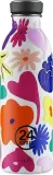 Бутылка для воды 24bottles urban bottle floral, нержавеющая сталь · арт. fabr 1867 — фото 1