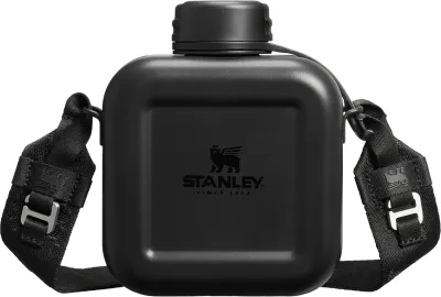 Бутылка для воды Stanley The Next X Nature Canteen, 740 мл, нержавеющая сталь, чёрная