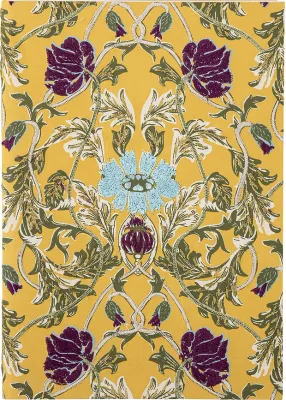 Блокнот Bloomingville, Celestina, B5, в линейку, жёлтый