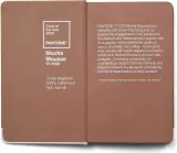 Блокнот Copenhagen Design, Pantone mocha mousse, B5, в линейку, коричневый — фото 3