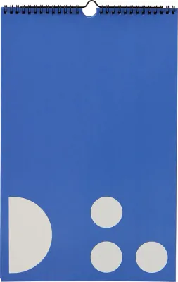 Блокнот Design Letters, A4, синий · арт. fabr 70201602COBALTBLUE
