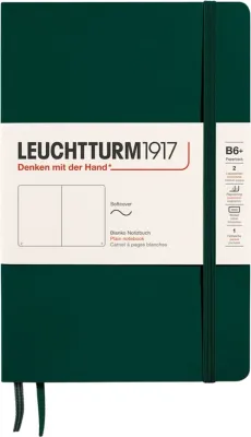 Блокнот Leuchtturm 1917, + y, A5, зелёный