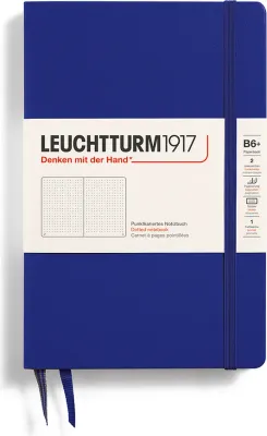 Блокнот Leuchtturm 1917, +, A5, в точку, зелёный
