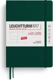 Блокнот Leuchtturm 1917, 2025/2026 18M EN, A5, зелёный — фото 1