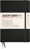 Блокнот Leuchtturm 1917, A5, в линейку, чёрный — фото 1