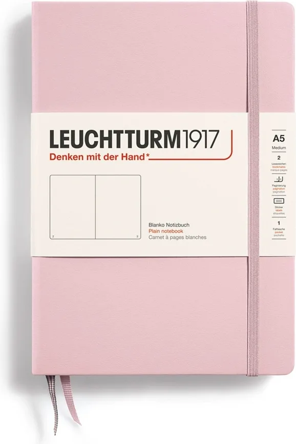 Блокнот Leuchtturm 1917, A5, розовый