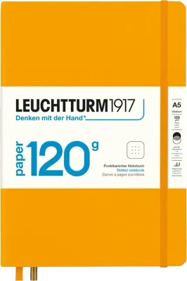 Блокнот Leuchtturm 1917, Edition 120 y, A5, в точку, оранжевый
