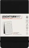 Блокнот Leuchtturm 1917, y, A6, в линейку, чёрный — фото 1