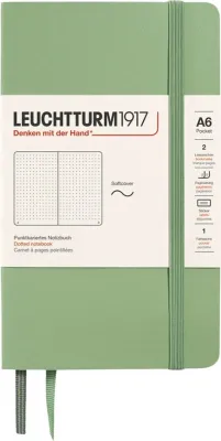 Блокнот Leuchtturm 1917, y, A6, в точку, синий