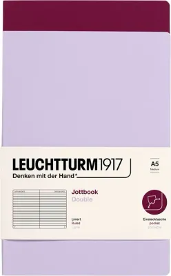 Набор блокнотов Leuchtturm 1917, Jottbook, A5, в линейку, 2 шт.