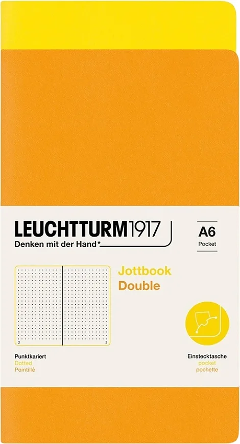 Набор блокнотов Leuchtturm 1917, Jottbook, A6, в точку, 2 шт.