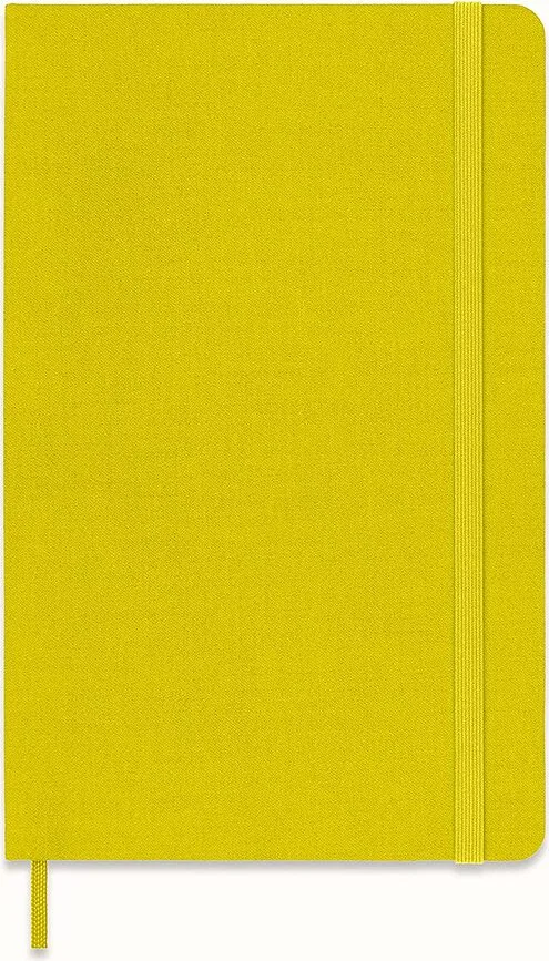 Блокнот Moleskine, Classic L, A5, в линейку, жёлтый