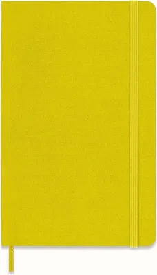 Блокнот Moleskine, Classic L, A5, в линейку, жёлтый
