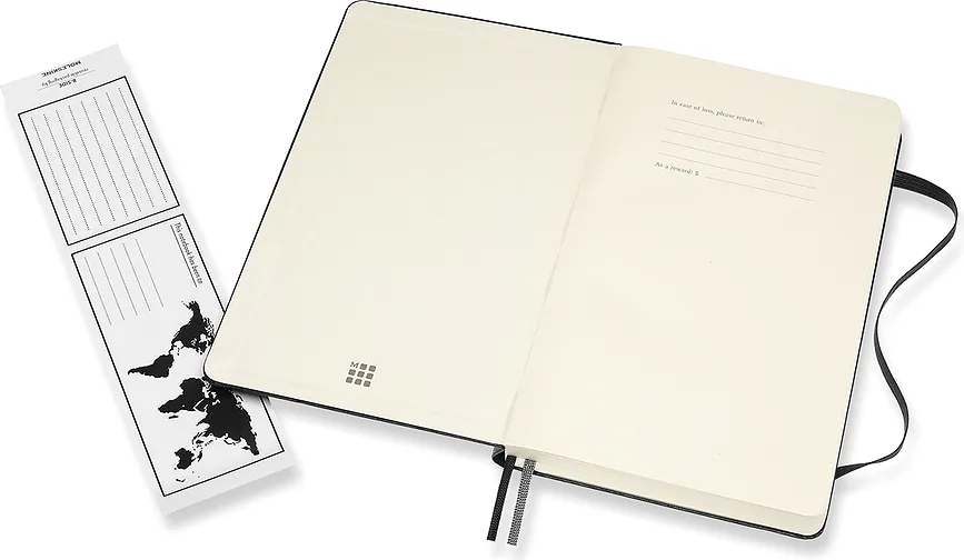 Блокнот Moleskine, Classic L, A5, в точку, чёрный