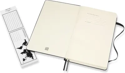 Блокнот Moleskine, Classic L, A5, в точку, чёрный