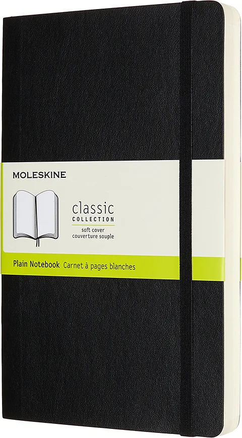 Блокнот Moleskine, Classic L, A5, чёрный