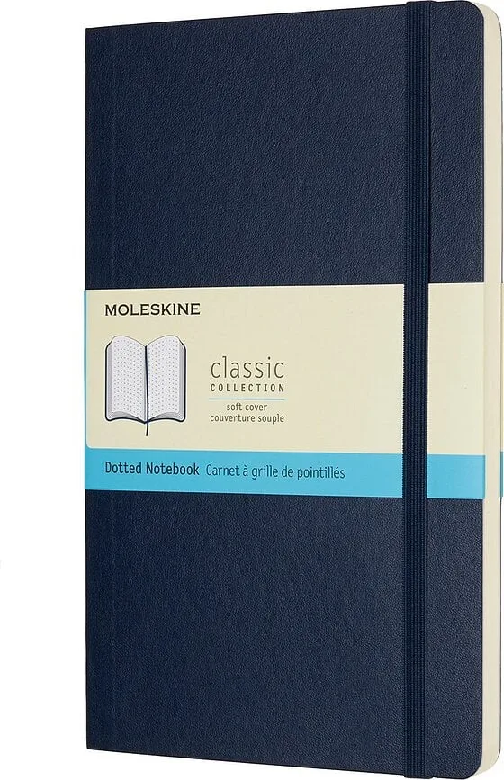 Блокнот Moleskine, L y, A5, в точку